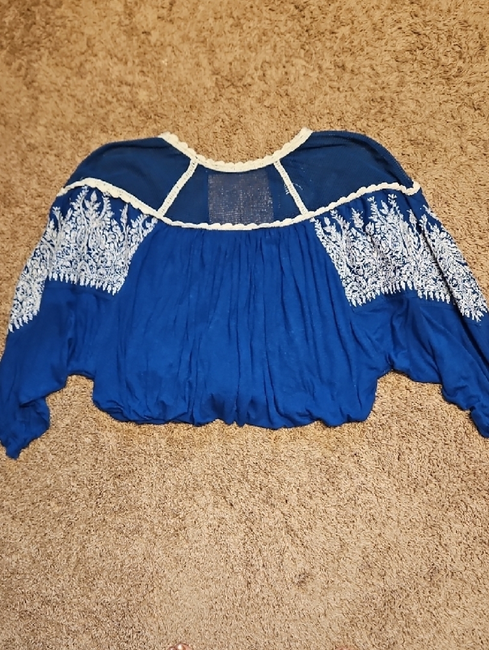 Free People Carly Embroidered Top - Picture 3 of 10